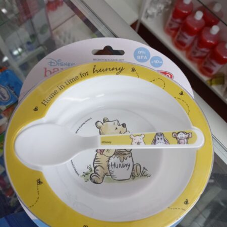 SET DE PLATOS MICROONDAS X 2 PIESAS WINNIE THE POOH...venta x 1unidad