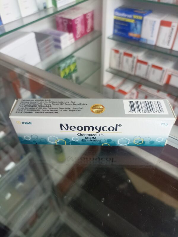 NEOMYCOL  CREMA VAGINAL  (CLOTRIMAZOL 1%)...venta x 1unidad