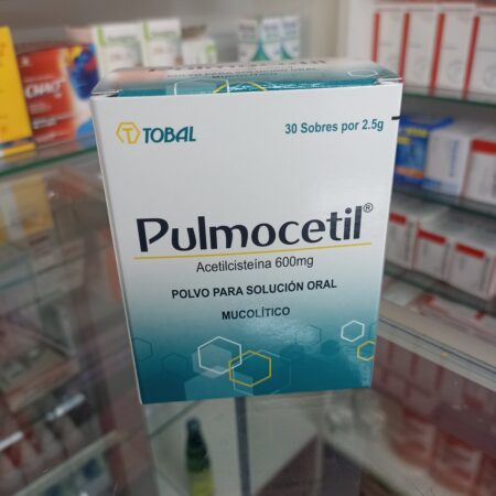 PULMOCETIL  600 MG (ACETILCISTEINA 600 MG)...venta x 1unidad