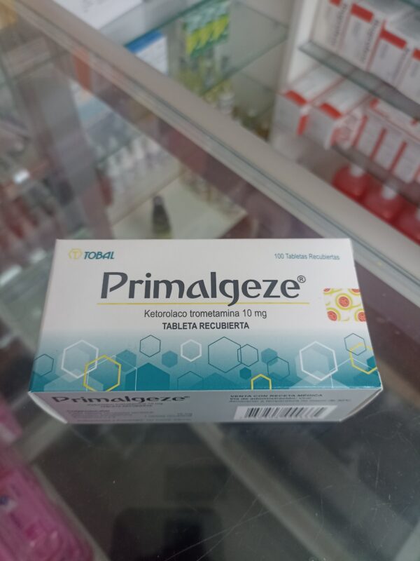 PRIMALGESE 10 MG (KETOROLACO TROMENTAMINA)...venta x 1unidad