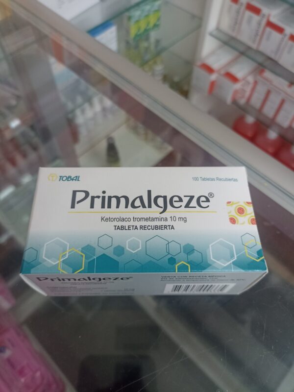 Primalgese 10 Mg (ketorolaco Tromentamina)...venta X 1unidad