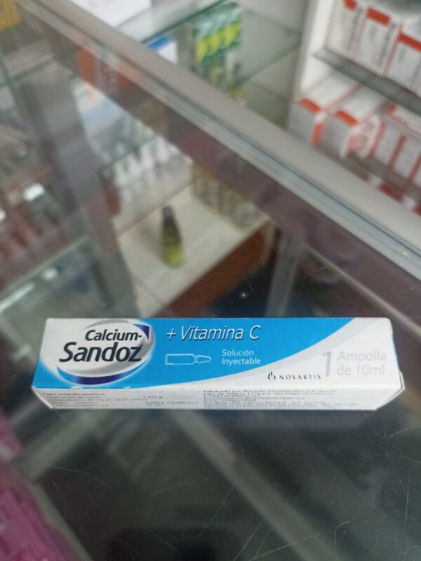 Calcium-sandoz + Vitamina C  ( calcio)..................venta X 1unidad