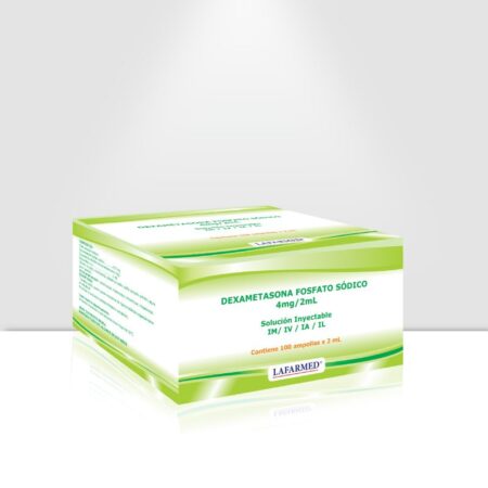 AMPOLLA DEXAMETASONA FOSFATO SÓDICO 4 MG/2ML)...venta x 1unidad