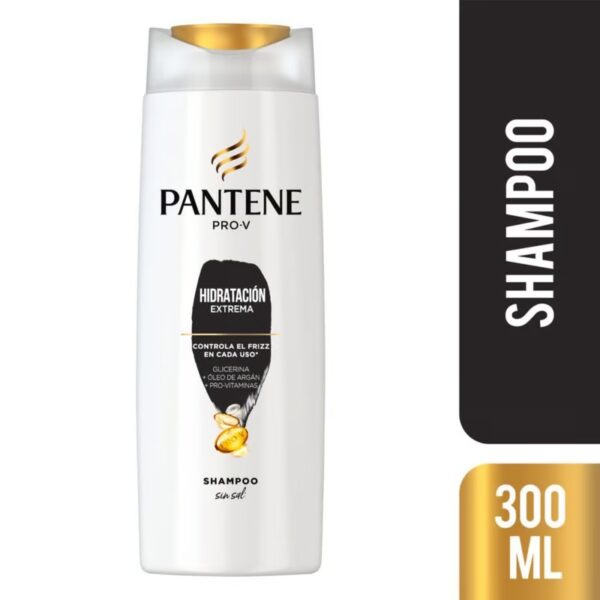 SHAMPOO PANTENE PRO-V HIDRATACÍON EXTERNA CONT.NETO 300 ML...........VENTA X UNA UNIDAD