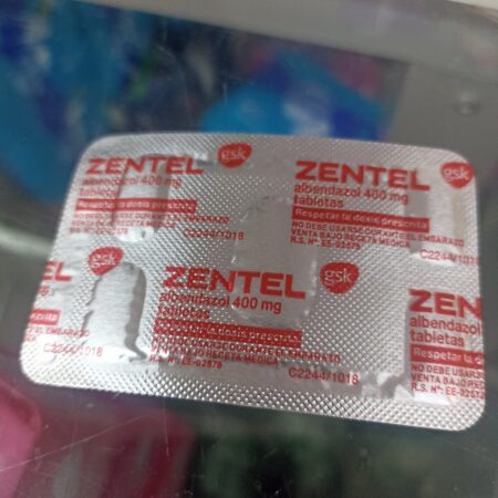 Zentel (albendazol 400 Mg).........................venta X Una Unidad