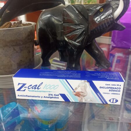 Z-cal  1000 2 % (diclofenaco Al 2 % ) Cont.neto 35 Gr........................venta X Una Crema