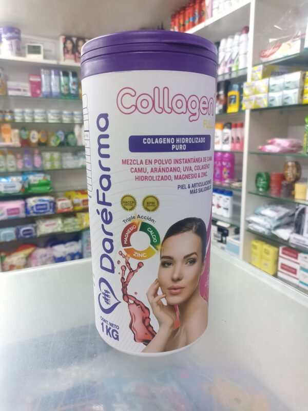 Collagen full sabor arandanos rojos (camu camu,arándano,uva,colgeno,magnesio,zinc )....venta x una unidad)