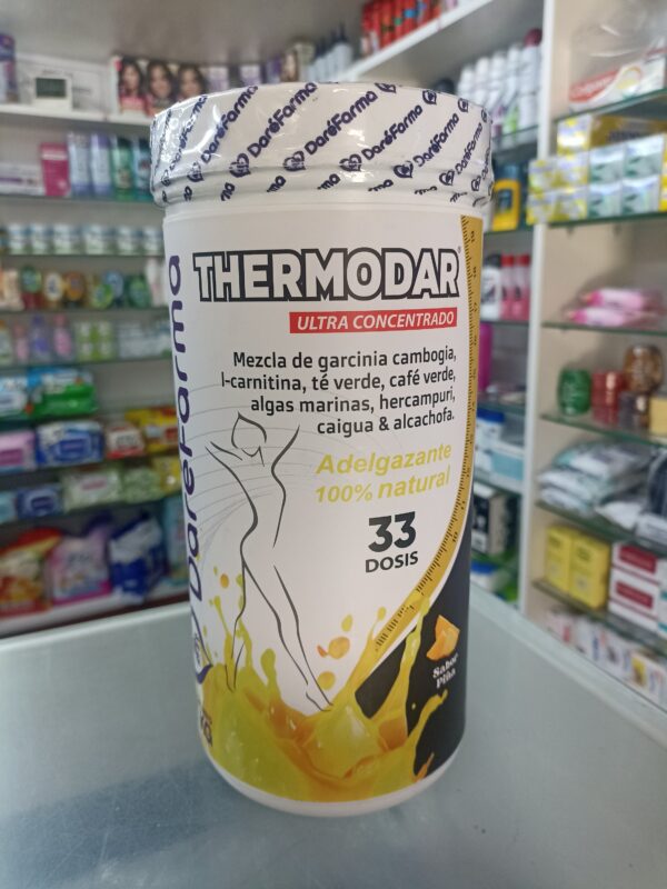 Thermodar ( Te verde , cafe verde, garcinia cambogia, L- carnitina, algas marinas , hercampuri, caigua y alcachofa ) 1kg sabor Piña ... venta x 1pote.