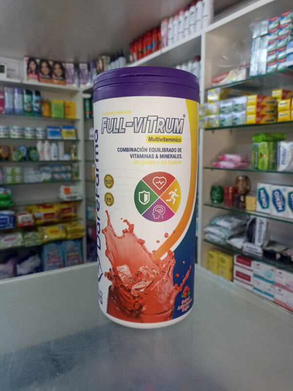 FULL-VITRUM (A,D3,E,K,C,B1,B2,B6.B12,B3,B5,B9,proteínas) pote 1kg........venta x una unidad