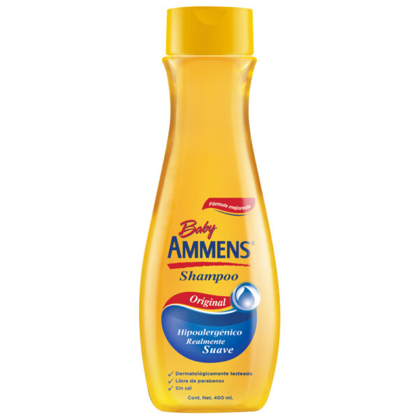 Shampoo ammens original frasco x 400 ml...venta x una unidad